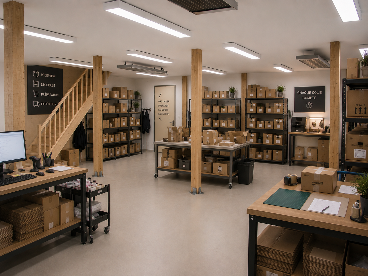 Logistique boutique web